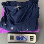 Angels Womens Top 3X Novelty Pineapple Print Casual Everyday Wear Soft Stretch Blue Photo 11