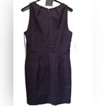 Taylor size 12 deep purple sleeveless‎ cocktail dress Photo 3