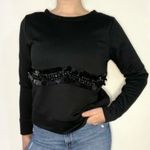 ZARA  Sequin Long Sleeve Blouse Photo 0