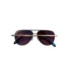 Quay Australia  High Key Aviator Sunglasses Bronze Mirrored Lens Photo 3