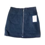 Free People We The Free Virgo Mini Skirt In Jet Black Photo 1