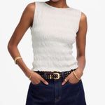 Madewell  NWT Smocked Boatneck Tank size XS Photo 4