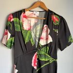LPA   189 silk Dress in Black Rose Photo 5