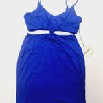 superdown  Lucia Cut Out Mini Dress in Cobalt Small Photo 3