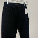  The Equipment Jean High Rise In Rinse Black Size 24 Photo 3