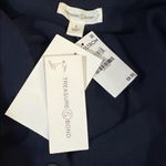 Treasure & Bond  Knit Cardigan Blazer - Navy Size S NWT Photo 5