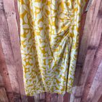 Terra & Sky  Gold And White Midi Dress Size‎ 3X Photo 3