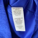 Adrianna Papell Adrianna Papell sz 4 cap sleeve textured royal blue sheath dress NWOT Photo 4