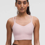 Lululemon  Like a Cloud Ribbed Longline Bra *Light Support, B/C Cup Pink Haze Photo 0
