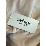 Refuge Hoodie Jacket Womens Size XL Pink Velour Velvet Full Zip Rinestones NEW Photo 9