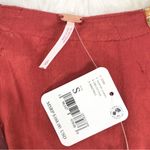 Free People  Tilda Wrap Maxi Dress Patchwork Floral Lace Red Black Size Small New Photo 5