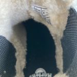 Dr. Martens Dorrian FL Black Faux Fur Lined Boots (Rubber Finish) Photo 8