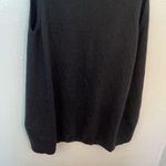 Sleeveless Open Vest Cardigan Sweater Black Size M Photo 6