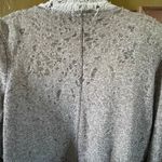 One World  size L open front cardigan. Distressed Photo 4