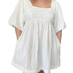 Free People Gigi Puff Sleeve Tunic White Photo 2