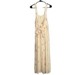 Sancia Cream Cerion Shell Sleeveless Seashell Detail Anja Jumpsuit Women Sz S Photo 1