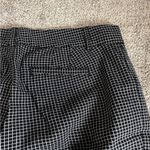 Banana Republic Pants Womens Size 2 Black/White Sloan Style Dress Pants Plaid Photo 8