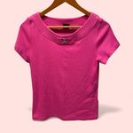 Rafaella Cute pinky ring collar nouveaux riche cap sleeve top coastal princess vibe Photo 0