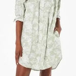 Roberta Roller Rabbit Roller Rabbit Caxias Darya Dress Sage Green White Floral Size Medium Photo 0