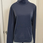 Under Armour ‎ ColdGear Funnel Neck Sweatshirt XL Blue Fleece Pullover Photo 0