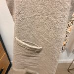 Eileen Fisher Beige Sleeveless Open Front long Vest medium Photo 6