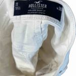 Hollister  High Rise White Jean Shorts‎ Photo 4
