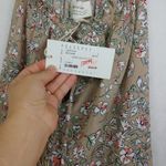 McGuire Denim McGuire Cottagecore Linen Brown Agness Bulette Floral Print Top Photo 3
