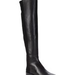 Stuart Weitzman  Keelan City Black Leather Over-The-Knee Boots Size 6.5 Photo 0