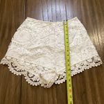 Stone Cold Fox revolve  scorpio bloomers scallop white lace shorts size 1 small Photo 3