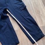 Banana Republic  navy high rise tapered cargo pants Photo 3