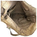 Michael Kors Snake Skin Tote Style Purse - Flaw Photo 4