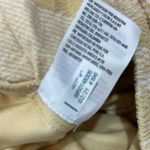 American Eagle Linen Blend Ruffle Runner Shorts Yellow Striped Size Small Photo 10