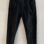 Reformation Skinny Zip Ankle Jean 27 Black Photo 0