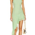 Revolve THE ANDAMANE chiffon silk asymmetric dress Photo 0