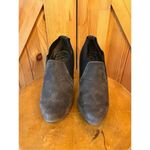 Apt. 9  Women's Grey Suede Leather High Heeled Ankle Bootie Size 6 Photo 1