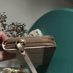 Fossil  Jodi Style Zip Around Wallet Wristlet in Ivory and Shimmer Gold Photo 4