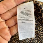 J.Crew  Button-up leopard shirt in signature fit size medium Photo 4