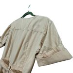 Madewell  Top-Stitched Coverall Jumpsuit in Bashful Blush Pink Size 2 Photo 3