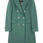 TAGLIATORE Italian Green Cashmere Blend Double Photo 0