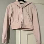 Brandy Melville Cropped Zip Up Photo 0