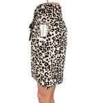 Bar III NEW  Animal Leopard Print Multicolor Tie Belt Paper bag Wide Leg Shorts 6 Photo 1