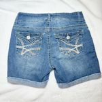 Wallflower Women's Blue Distressed Jean Shorts Size undefined Photo 1