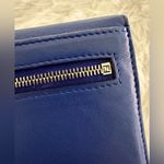 Fendi Authentic  continental‎ blue leather wallet Photo 3