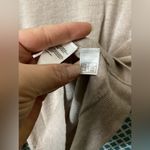 Brooks Brothers women’s tan sweater, merino wool size large Photo 5