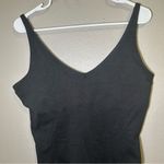 PINK - Victoria's Secret Victoria’s Secret PINK black seamless short one piece romper women’s size large Photo 2