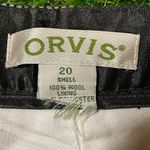 Orvis Grey  wool blend straight leg trousers plus size (20) Photo 5