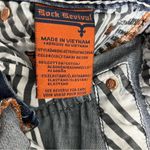 Rock Revival Jeans Sakai Ankle Skinny Rhinestones Stitching Distressed Size 27 Photo 11