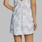 Dress the Population   Brooke White 
Sequin Cap Sleeve Cocktail  Minidress Sz XS Photo 1