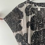 H&M Monstera Print Tie Cover Up Dress Sz S Photo 3