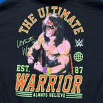 Ripple Junction WWE Legends James Hellwig “The Ultimate Warrior Always Believe” Hoodie Size XL Photo 1